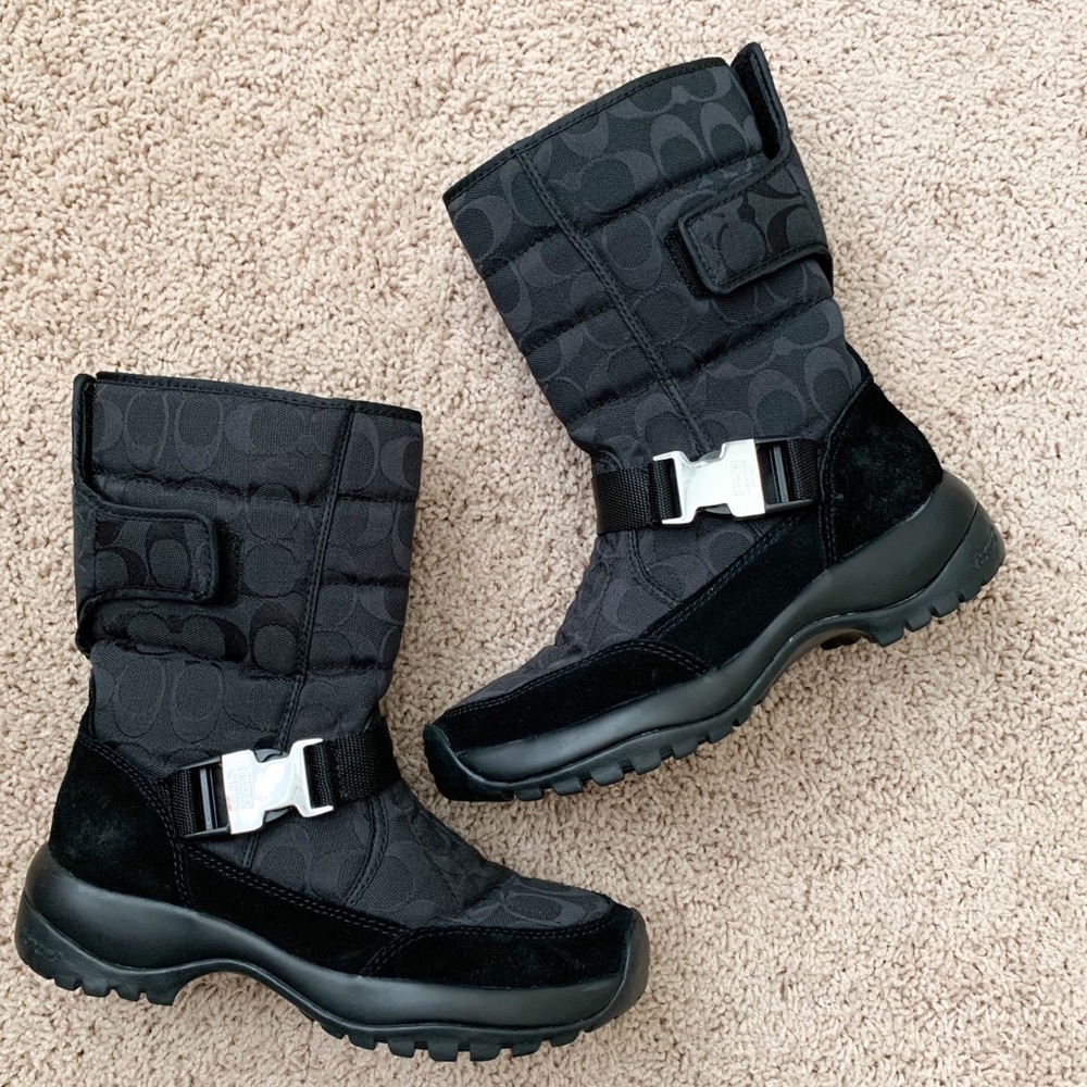 Coach Sharron Signature Winter Boots